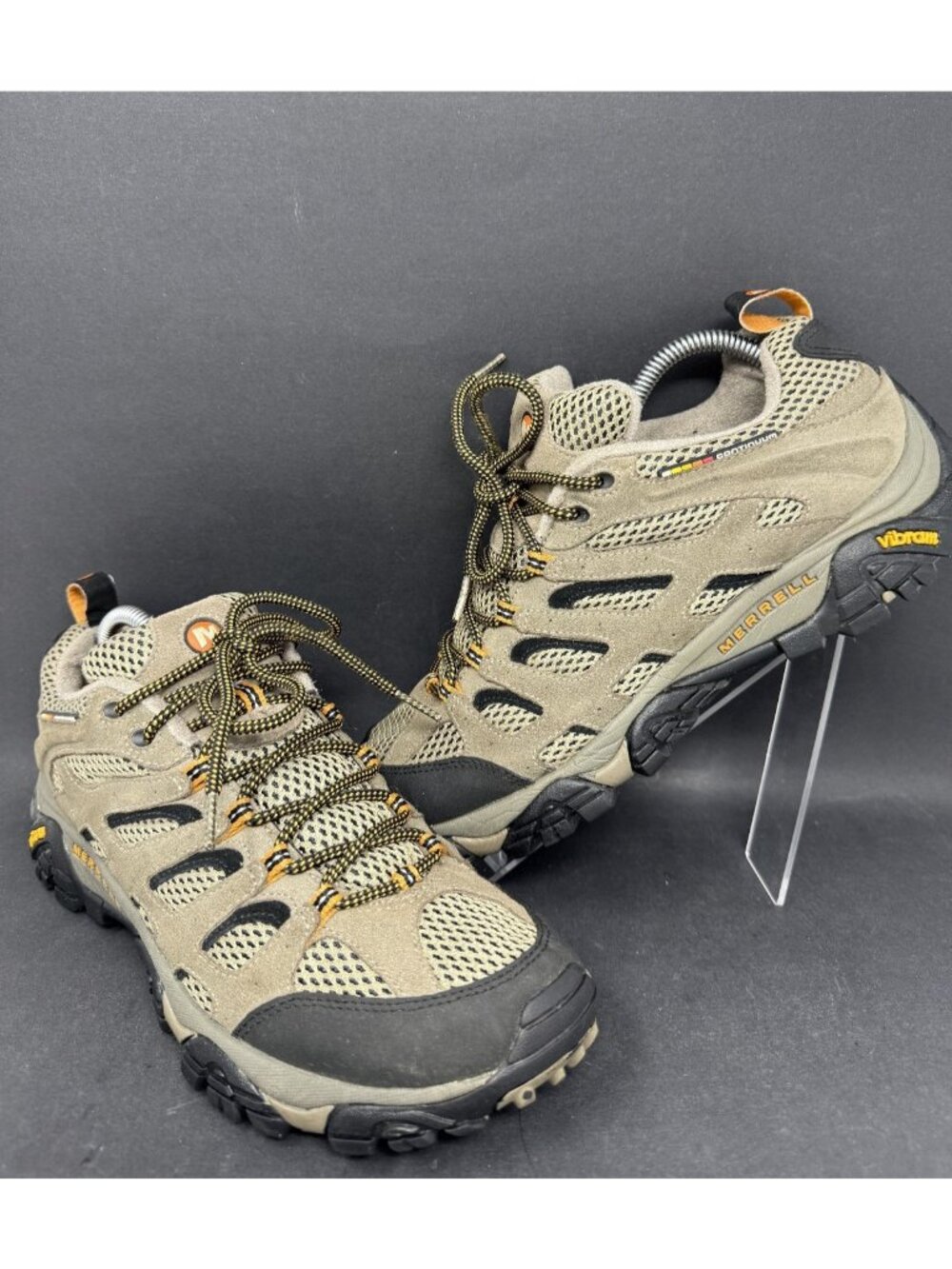 Merrell Moab Ventilator Shoes Mens 10 Continuum Hiking Trail Sneaker J86595